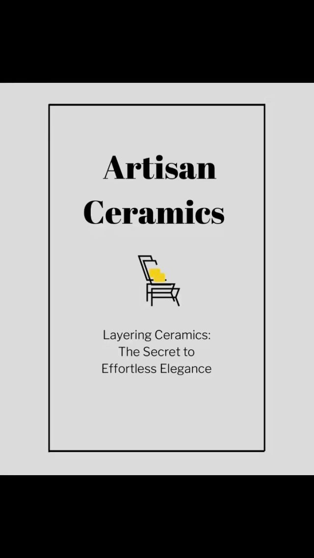 Artisan Ceramics, Curated EleganceThere’s something truly magical about the way artisan ceramics bring a space to life. Each piece tells a story,textured, timeless, and uniquely yours.#ArtisanCeramics #LuxuryInteriors #HomeStyling #CuratedHome #LayeredDecor TimelessStyle InteriorDesign DecorInspo